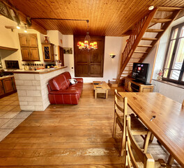 Saint-Bon chalet  90m2 3 chambres avec jardin