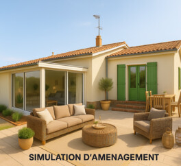 Maison de plain-pied 114m2 avec atelier