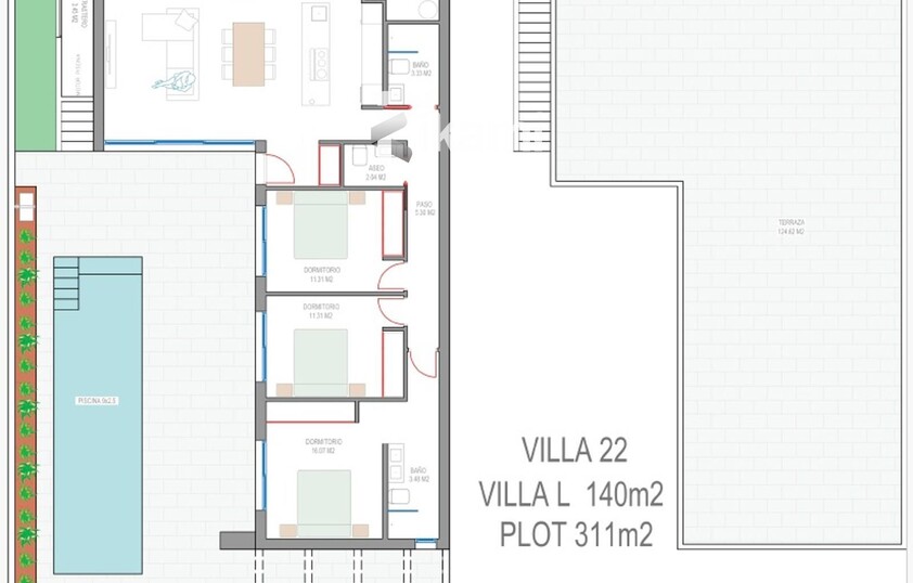 Exclusivo Chalet Independiente en Los Alcázares, junto a Serena Golf