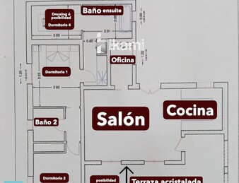 Casa de una planta con vistas increíbles al mar y la montaña