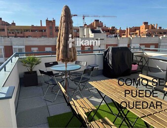 Oficina en alquiler con terraza