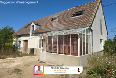 Maison - 170m² Varennes sur fouzon - 36210